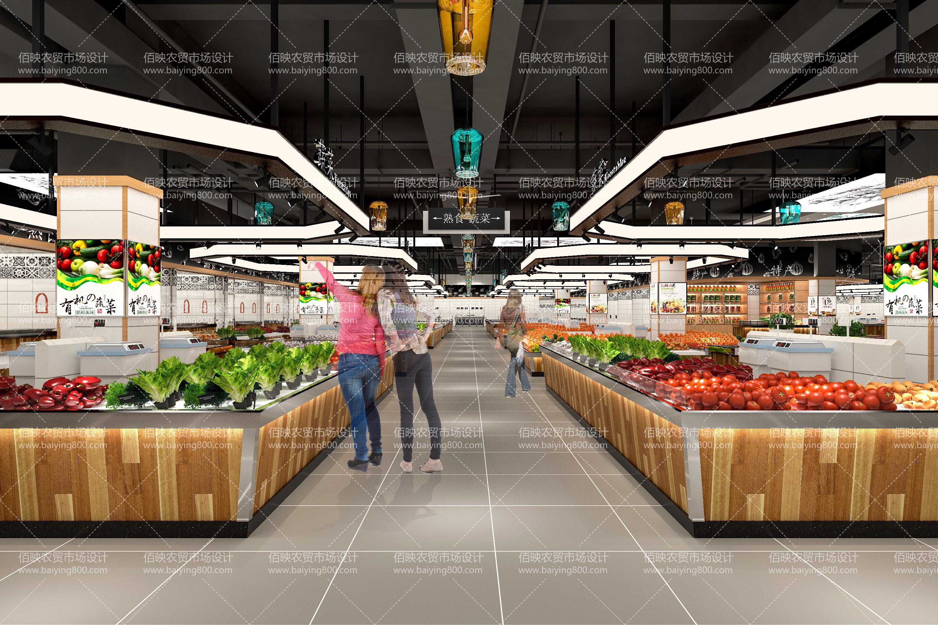 農(nóng)貿(mào)市場改造提升了市場形象及促進(jìn)市場文明