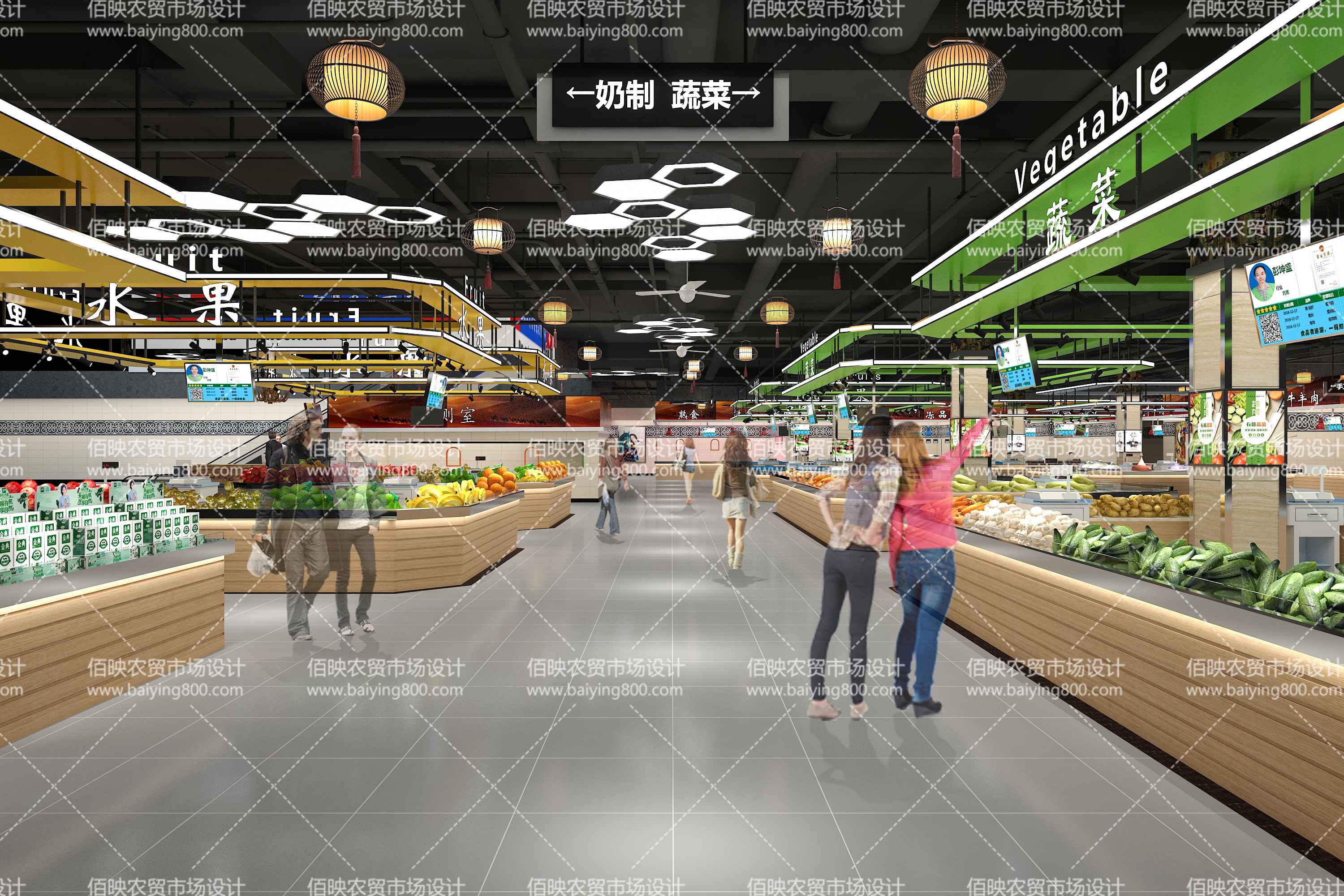 如何進(jìn)行菜市場改造，需要改造設(shè)計什么？