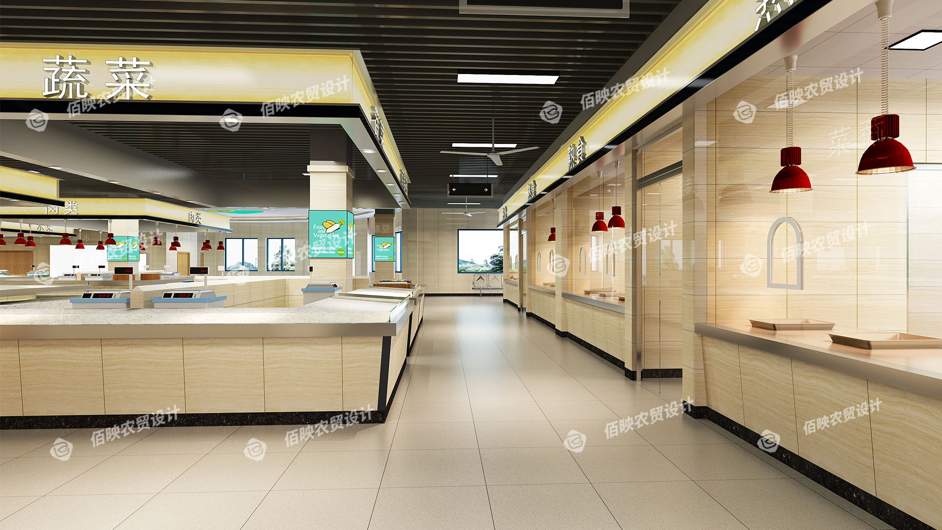 農(nóng)貿(mào)市場改造設(shè)計