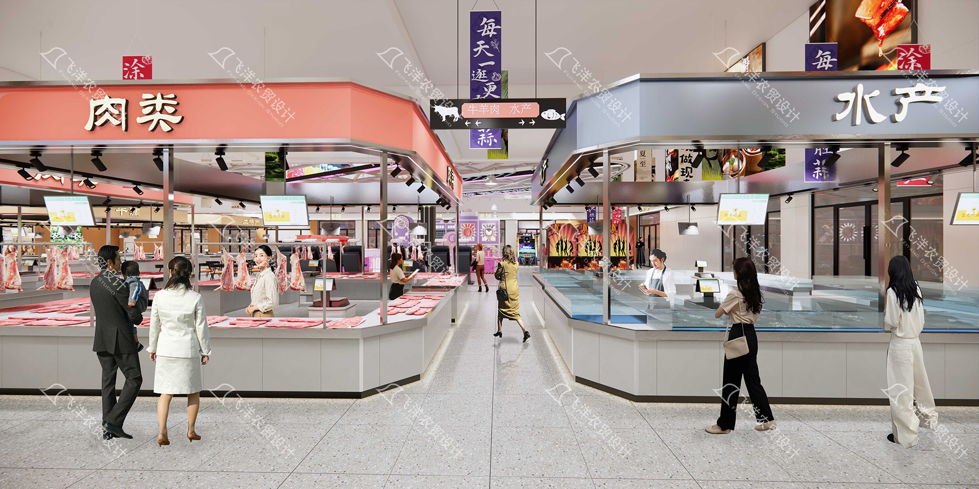 設(shè)計(jì)案例：新疆哈密宜民農(nóng)貿(mào)市場