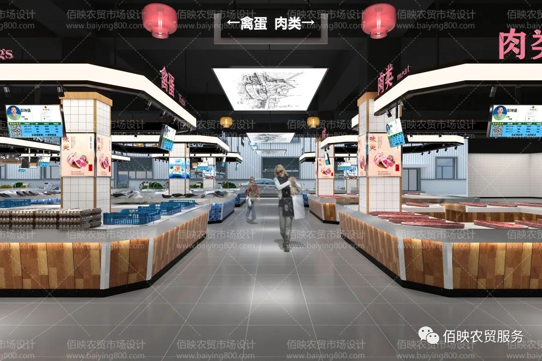 農(nóng)貿(mào)市場攤位布局設計——多元化市場設計
