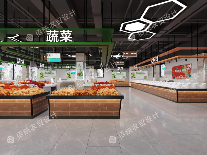 農(nóng)貿(mào)市場(chǎng)攤位設(shè)計(jì)如何打造出特色攤位？