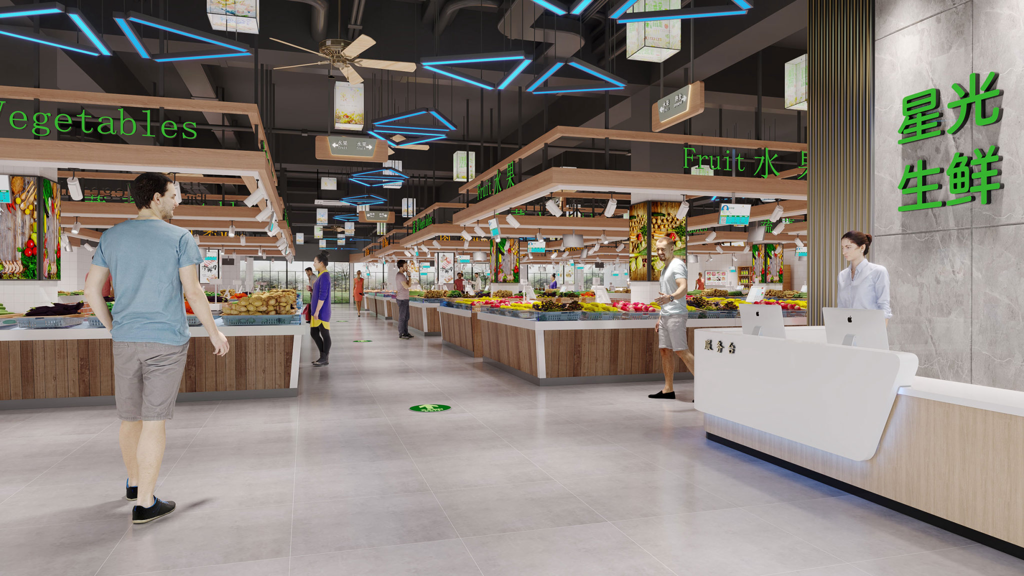 農(nóng)貿(mào)市場設計——融入聲學設計，打造安靜市場