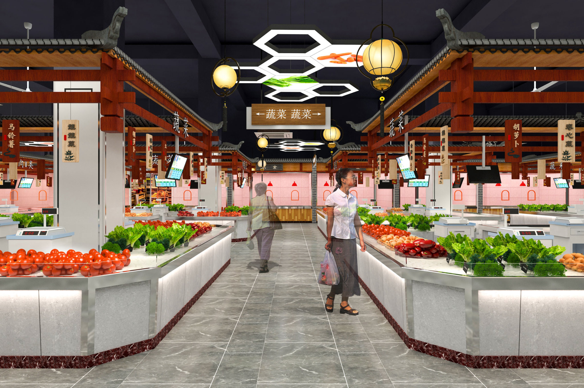 菜市場提升改造：市場通風(fēng)的打造