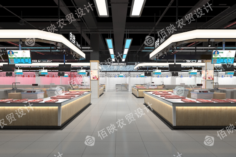 農(nóng)貿(mào)市場(chǎng)改造設(shè)計(jì)：讓光明照亮品質(zhì)，讓消費(fèi)者安心選購(gòu)