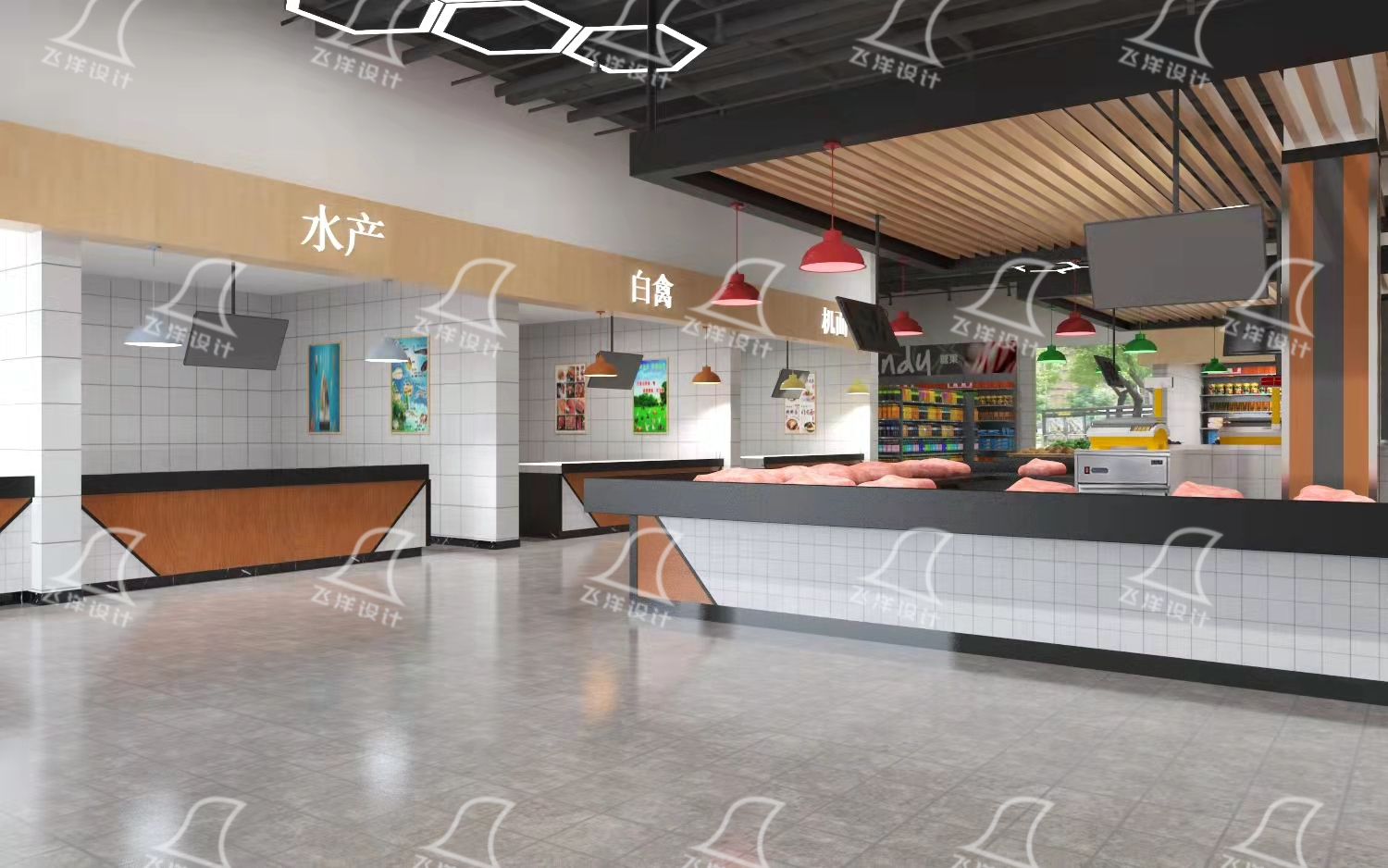 菜市場(chǎng)設(shè)計(jì)熟食攤位規(guī)范與要點(diǎn)