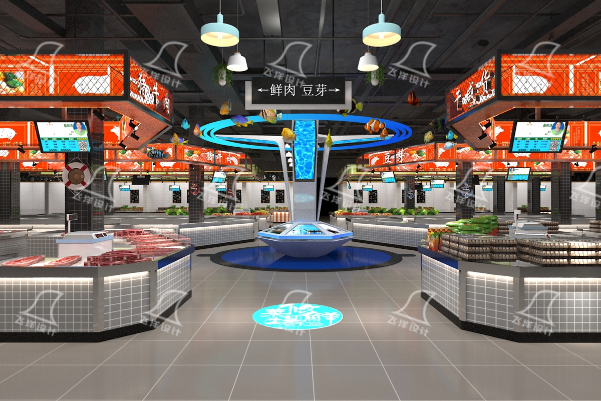 農(nóng)貿(mào)市場(chǎng)設(shè)計(jì):細(xì)節(jié)之處見“溫度”,服務(wù)之中顯“貼心”