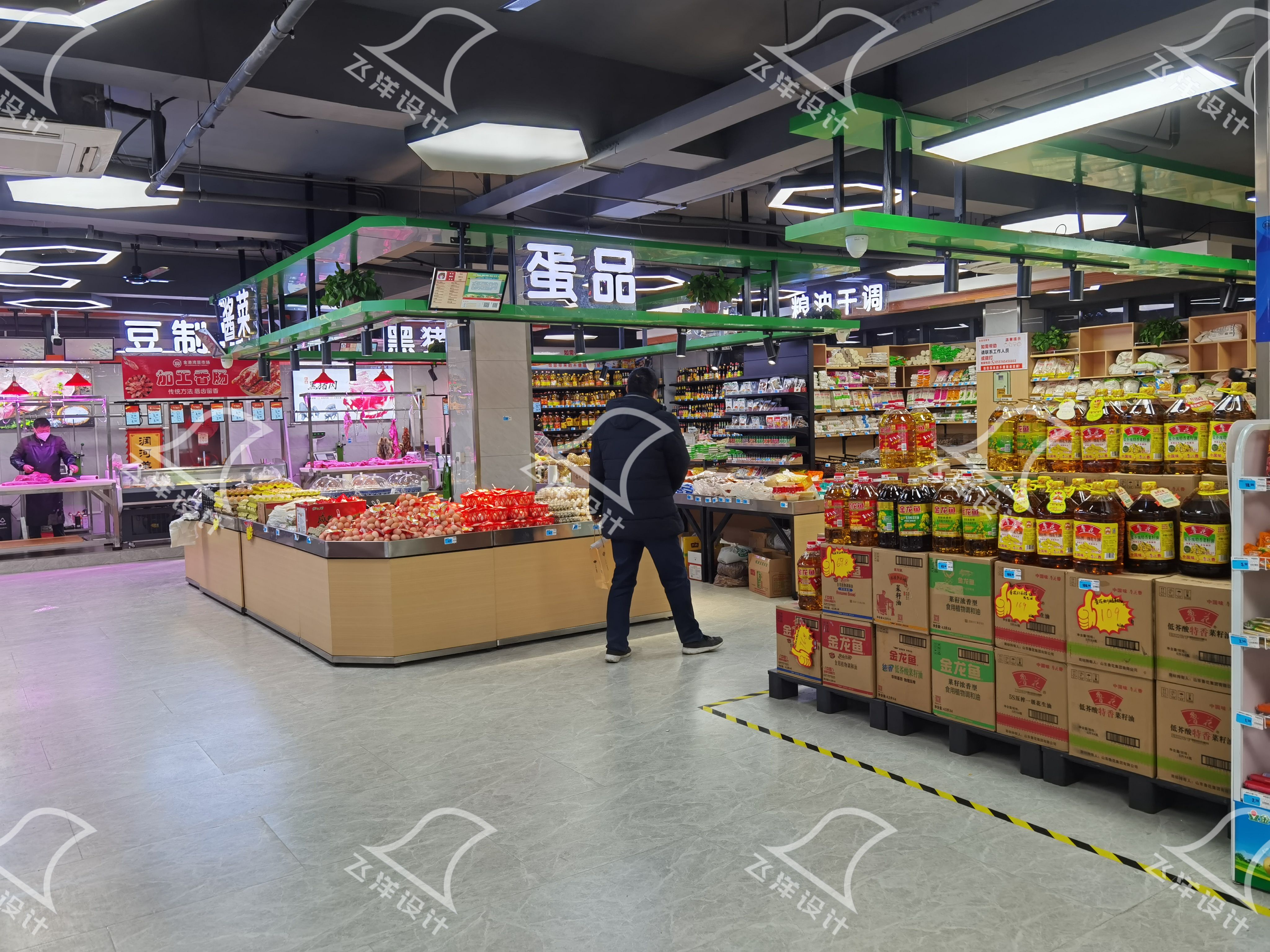 農(nóng)貿(mào)市場(chǎng)攤位設(shè)計(jì)