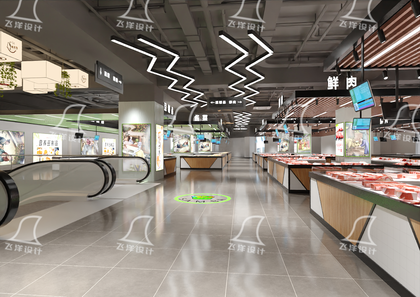 網(wǎng)紅農(nóng)貿(mào)市場設(shè)計