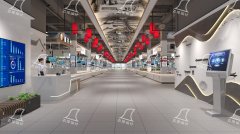 菜市場設(shè)計(jì)案例：入口形象墻，提升辨識(shí)